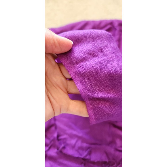 New Blue Bamboo Shawl Wrap Scarf Rebozo 100" x 29.5" - Picture 2 of 5